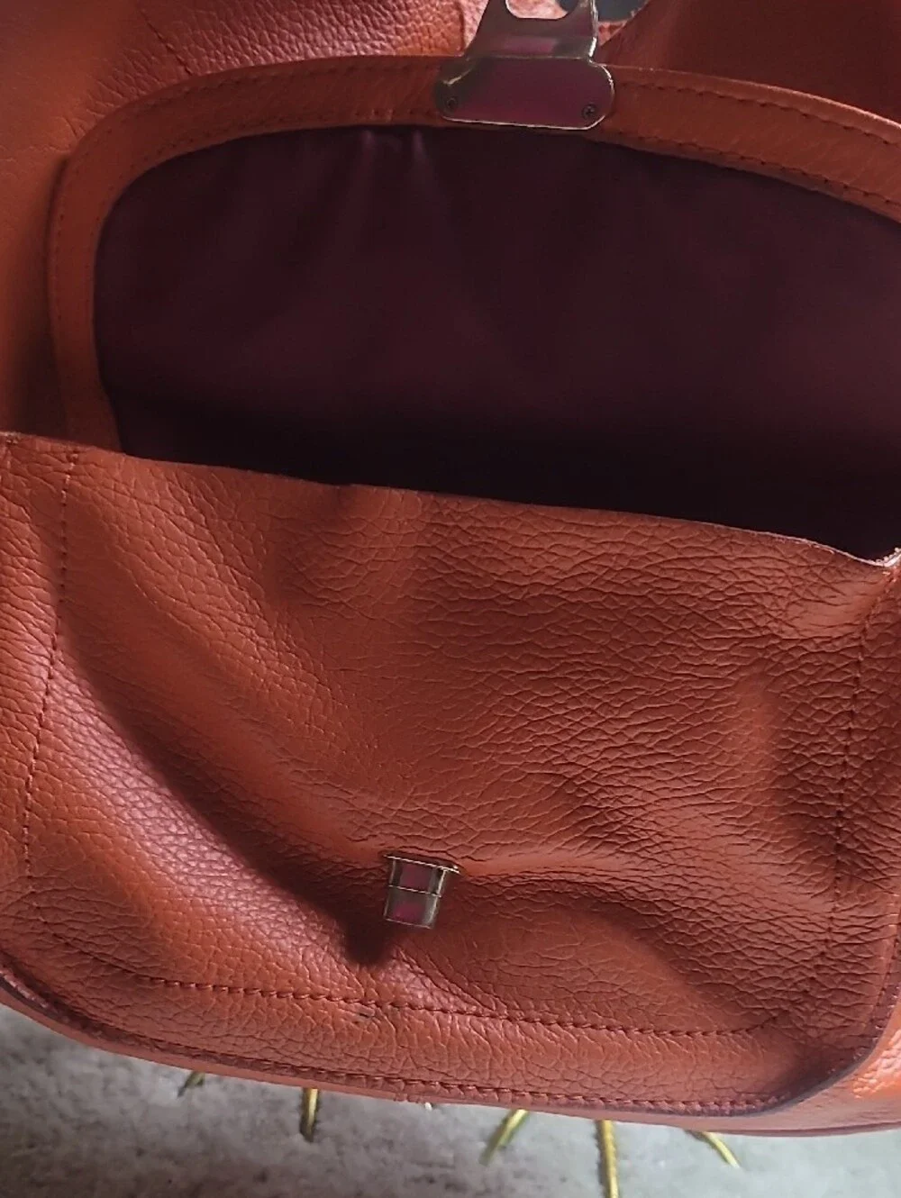 Banana Republic Leather Hobo Bag in Rustic Brown